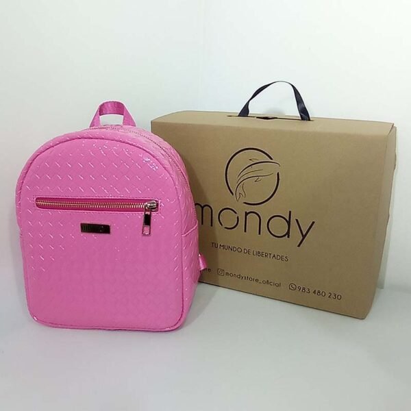 Mochila Femenina Mondina Fucsia